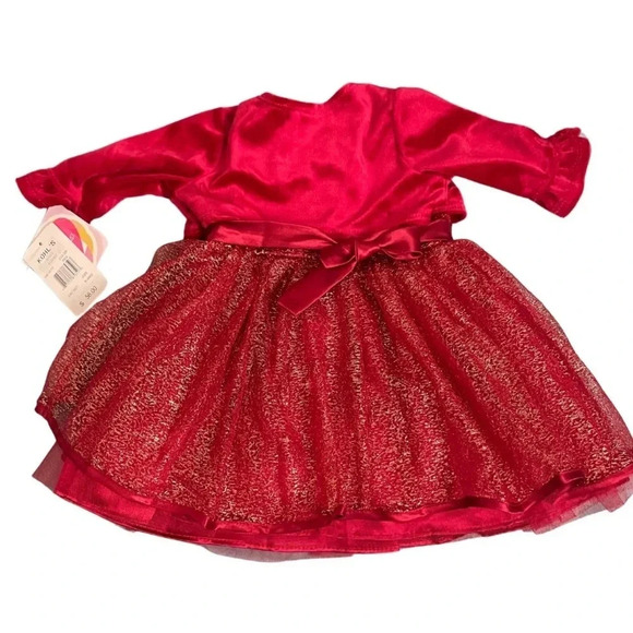 New Youngland Baby Red Glitter Dress & Jacket Set (6-9 Months) - NWT - Picture 10 of 10